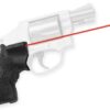 Crimson Trace 011870 Lasergrips  Fits S&W J-Frame Round Butt, Red Laser 633nM Wavelength 5mW Output, Black Polymer