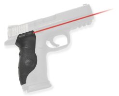 Crimson Trace 0119401 Lasergrips  S&W M&P Full-Size, Red Laser Black Polymer