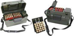 MTM Case-Gard SH1001209 Shotgun Hunter Case  12 Gauge Wild Camo Polypropylene 100rd