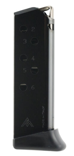 Mec-Gar MGWPPKFRB PPK 6rd 380 ACP, Blued Carbon Steel