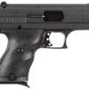 Hi-Point 9NYLOC C9  9mm Luger 8+1 3.50" Black Steel Barrel, Black Powder Coated Serrated Slide, Frame & Polymer Grips, Nylon Holster