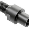 CMMG 57DA53A Thread Adapter  223 Rem/5.56x45mm NATO FN PS90 Black Steel 1/2"-28 tpi Tactical