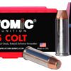 Atomic Ammunition 00444 Pistol Precision Craft 45Colt 250gr Bonded Match Hollow Point 50 Per Box/10 Case