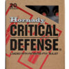 Hornady 80270 Critical Defense  223Rem 55gr Flex Tip eXpanding 20 Per Box/10 Case