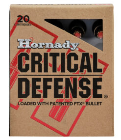 Hornady 80260 Critical Defense  223Rem 73gr Flex Tip eXpanding 20 Per Box/10 Case