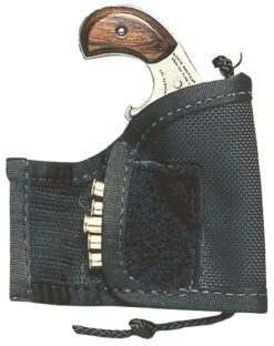 North American Arms HPKL Pocket  Pocket Black Nylon Pocket Fits NAA 22LR Frame Mini-Revolver Ambidextrous