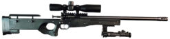 Crickett KSA2159 CPR Complete Package Youth 22 LR 1rd 16.12" Threaded Bull Barrel W/Muzzle Brake, Adjustable Cheek Comb Synthetic Stock, 10 3/8"-11 1/8" LOP, Integrated Buttstock & Forend Crickettinny