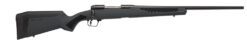 Savage Arms 57039 110 Hunter Full Size 270 Win 4+1 22" Matte Black Button-Rifled Barrel, Matte Black Drilled & Tapped Carbon Steel Receiver, Adj AccuStock Matte Gray Synthetic Stock, Right Hand