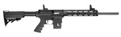 Smith & Wesson 10206 M&P15 Sport *CA/CO Complaint 22 LR 10+1 16.50" Matte Black Steel Barrel & Picatinny Rail Aluminum Receiver, 10" Magpul M-LOK Handguard, 6 Position CAR Black Synthetic Stock, Black