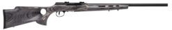 Savage Arms 47221 A Series Target Full Size 22 WMR 10+1 22" High Luster Heavy Target Barrel, High Luster Drilled & Tapped Carbon Steel Receiver, Gray Thumbhole Laminate Stock, Right Hand