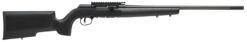 Savage Arms 47222 A Series Pro Varmint Full Size 22 WMR 10+1 22" High Luster Heavy Fluted Barrel, High Luster Picatinny Rail Carbon Steel Receiver, Matte Black Boyd's Pro Varmint Wood Stock, Right Han
