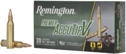 Remington Ammunition 29194 Premier Accutip-V 243Win 75gr AccuTip V Boat Tail 20 Per Box/10 Case