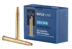 PPU PP9374 Metric Rifle  9.3mmx74R 285gr Soft Point 20 Per Box/10 Case