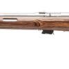 Savage Arms 25795 Mark II BTV Full Size 22 LR 5+1 21" Satin Heavy Button Rifled Barrel, Satin Drilled & Tapped Stainless Steel Receiver, Satin Brown Thumbhole Laminate Stock, Left Hand