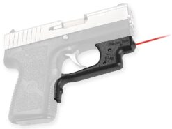 Crimson Trace 0124101 Laserguard  Fits Kahr Arms CT/PM/C/P/TP/CW, Red Laser Black Polymer