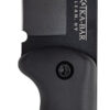 Ka-Bar BK2 Becker Campanion 5.25" Fixed Clip Point Drop Point Plain Black 1095 Cro-Van Blade, Black Ultramid Handle, Includes Sheath