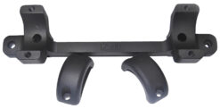 DNZ 12500 Game Reaper Scope Mount/Ring Combo Matte Black 1" Tube, Fits Browning A-Bolt/A-Bolt II Long Action Rifle, High Rings