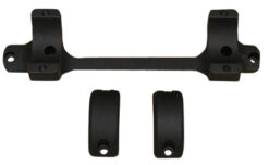 DNZ 12700 Game Reaper-Remington Scope Mount/Ring Combo Matte Black 1"