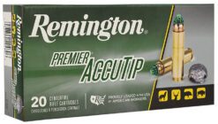 Remington Ammunition 27943 Premier Accutip 450Bushmaster 260gr AccuTip 20 Per Box/10 Case