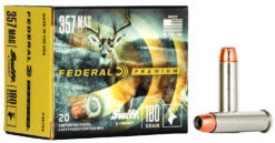 Federal P357SA Premium  357Mag 180gr Swift A Frame 20 Per Box/10 Case