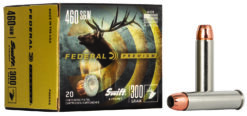 Federal P460SA Premium  460S&W Mag 300gr Swift A Frame 20 Per Box/10 Case
