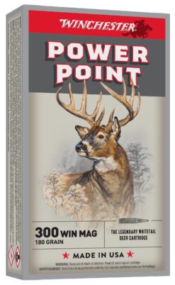 Winchester Ammo X30WM2 Power-Point  300WinMag 180gr 20 Per Box/10 Case