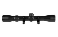 TruGlo TG-853940B Trushot  Black Anodized 3-9x40mm 1" Tube Duplex Reticle w/Rings
