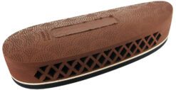 Pachmayr 00002 F325 Deluxe  Brown w/White Line Large Rubber For Rifle/Shotgun