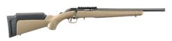 RUGER AMERICAN 17HMR FDE/SY 16" TB