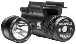 NcStar AQPTFLG Flashlight & Green Laser Combo  Black Anodized 150 Lumens White Light Cree LED