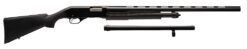 Stevens 19490 320 Field Combo 12 Gauge 3" 5+1 18.50"/28" Matte Black Vent Rib Barrel, Black Aluminum Receiver, Black Synthetic Fixed Stock