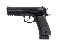 CZ 75 SP-01 TACTICAL 9MM PISTOL BLACK FIXED SIGHTS, AMBI DECOCKER, 2-10RD MAGS