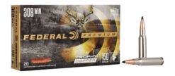 Federal P308TC3 Premium  308Win 150gr Trophy Copper 20 Per Box/10 Case