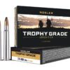 Nosler 40606 Trophy Grade Safari  375H&HMag 300gr Nosler Spitzer Partition 20 Per Box/10 Case