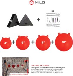 AR500 4", 6", 8", 10" Target Set System