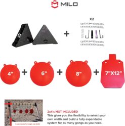 AR500 4", 6", 8", 7"x12" Target Set System