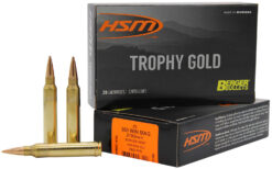 HSM 300WM210VLD Trophy Gold Extended Range 300 Win Mag 210 gr Berger Hunting VLD Match 20 Per Box/ 20 Case