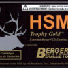 HSM 7RUM180VLD Trophy Gold Extended Range 7mm RUM 180 gr Berger Hunting VLD Match 20 Per Box/ 20 Case