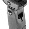 Mission First Tactical RFG React Vertical Grip Folding Black Polymer for AR-Platform