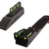 HiViz HHVS001 Henry .22 LR Interchangeable Front Sight Set  Black Green, Red, White LitePipes for Henry Lever Action