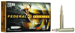 Federal P270TT3 Premium  270Win 140gr Trophy Bonded Tip 20 Per Box/10 Case