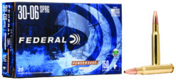 Federal 270130LFA Power-Shok Copper 270Win 130gr Copper Hollow Point 20 Per Box/10 Case