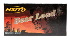 HSM 45C7N Bear Load  45 Colt +P 325 gr Wide Flat Nose 50 Per Box/ 10 Case