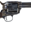 Taylors & Company 4107DE Smoke Wagon Deluxe 357 Mag 6rd 4.75" Blued Cylinder & Barrel Color Case Hardened Steel Frame Checkered Walnut Grip (Taylor Tuned)