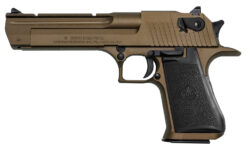 Magnum Research DE44CABB Desert Eagle Mark XIX *CA Compliant 44 Rem Mag 6" 8+1 Burnt Bronze Cerakote Carbon Steel Frame & Slide Black Rubber Grip