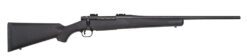 Mossberg 27892 Patriot  Full Size 30-06 Springfield 5+1 22" Matte Blued Fluted Barrel, Drilled & Tapped Matte Blued Stainless Steel Receiver, Black Fixed Synthetic Stock, Right Hand