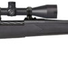 Mossberg 27932 Patriot  243 Win Caliber with 5+1 Capacity, 22" Fluted Barrel, Matte Blued Metal Finish & Black Synthetic Stock Right Hand (Full Size) Includes Vortex Crossfire II 3-9x40mm Scope