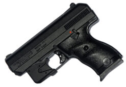 Hi-Point 916LLTGM C9  9mm Luger 8+1 3.50" Black Steel Barrel, Black Powder Coated Serrated Steel Slide, Black Polymer Frame Black Polymer Grip, LaserLyte Laser