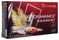 Hornady 83433 Superformance Varmint  243Win 75gr Hornady V Max 20 Per Box/10 Case
