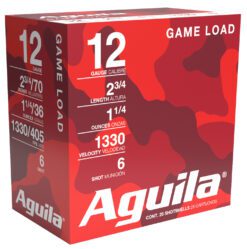 AGU HIGH VELOCITY 12GA 2.75 #6 1-1/4OZ 25/10